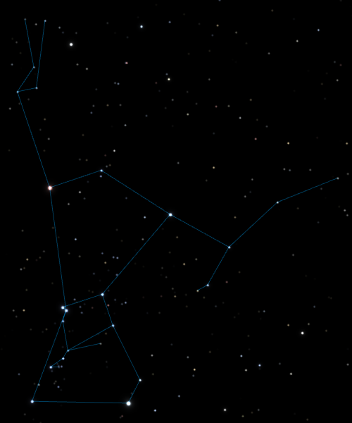 Orion from 61 Virginis